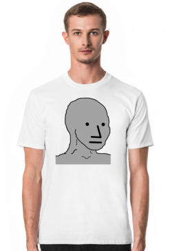 NPC Wojak meme koszulka t-shirt (różne kolory)