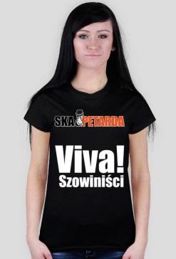 viva szowiniści czarna damska