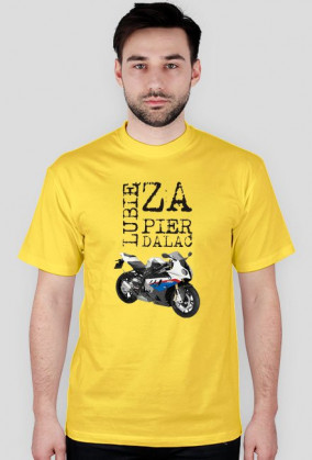 Koszulka Lubie zapierdalać motor