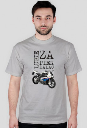 Koszulka Lubie zapierdalać motor