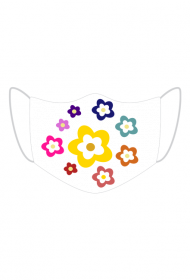 Maseczka Ochronna krąg kwiat
