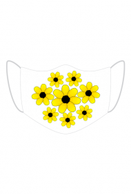 Maseczka Ochronna Słoneczniki