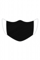 Maseczka Ochronna Czarna Tekstura