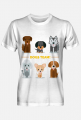 koszulka męska - dogs team