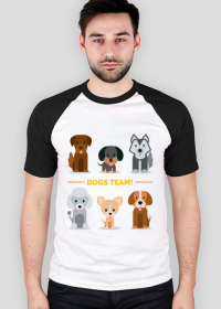 bluzka męska - dogs team