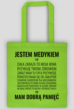 Jestem medykiem - torba