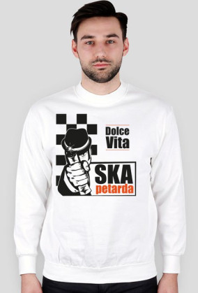 biała bluza dolce vita