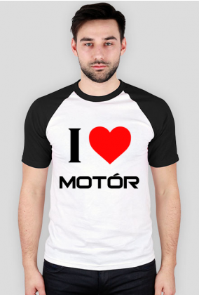 T-shirt I love motór