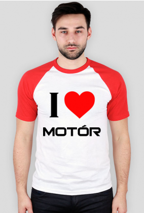 T-shirt I love motór