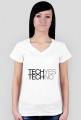 Techyes, techno - T-Shirt damski