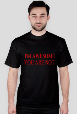 I'm awesome