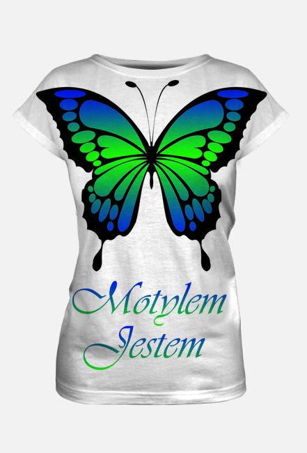 Koszulka "Motylem jestem"