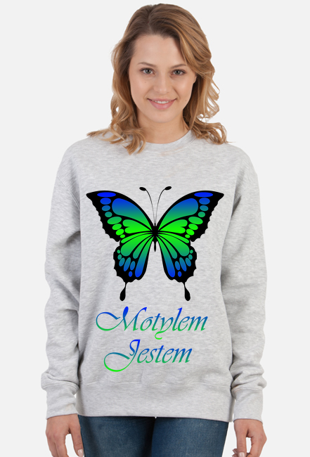 Bluza "Motylem jestem"