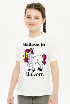 Koszulka dla dziewczynki Unicorn