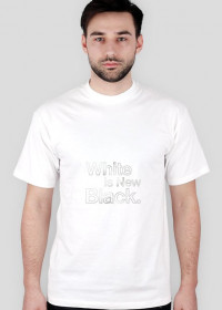 White Is New Black - T-Shirt