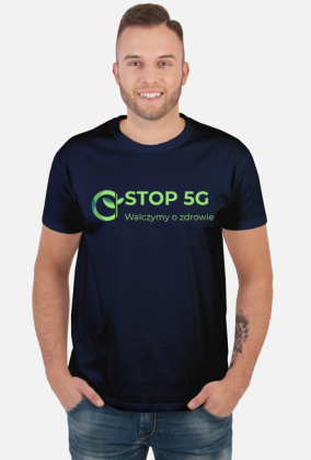 T-SHIRT KOSZULKA STOP 5G WALCZYMY O ZDROWIE