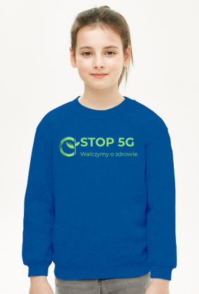 Klasyczna bluza dziecięca STOP 5G WALCZYMY O ZDROWIE