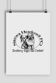 Plakat A2 pionowy z logo hodowli