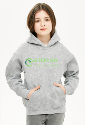 Dziecięca lekka bluza STOP 5G WALCZYMY O ZDROWIE