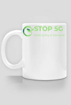Kubek magiczny STOP 5G Walczymy o zdrowie!