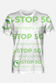 Koszulka FULL PRINT STOP 5G WALCZYMY O ZDROWIE