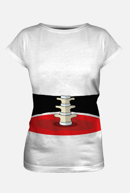 Koszulka 3D kręgosłup