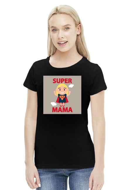 super mama koszulka dzień matki