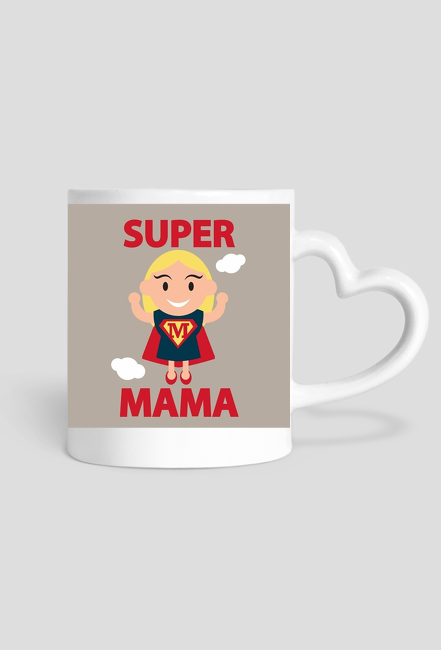 super mama kubek dzień matki
