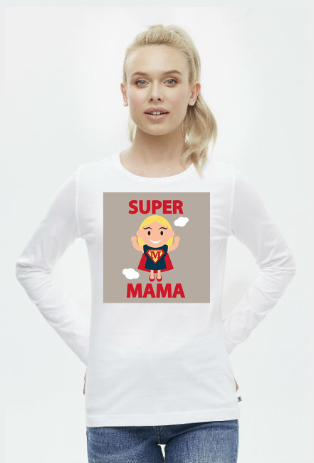 super mama koszulka dzień matki