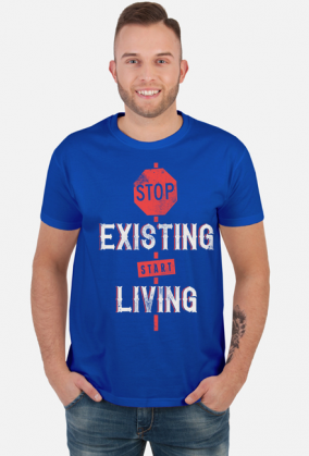 Koszulka męska Stop Existing