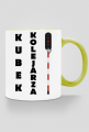 Kubek kolejarza z kolorowym uchem!