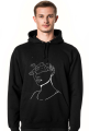 With head in the clouds (Black)