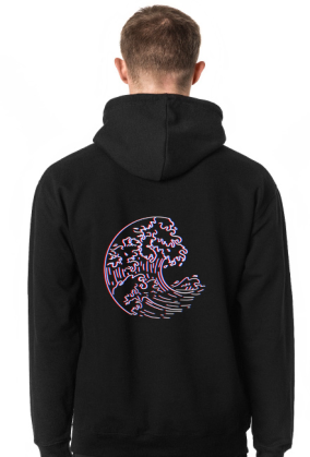 With head in the clouds (Black)