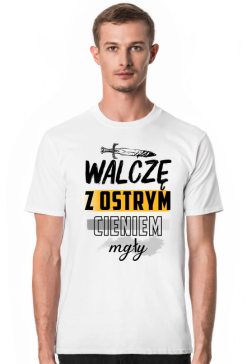 Koszulka Męska Walczę Andrzej Duda hot16challenge