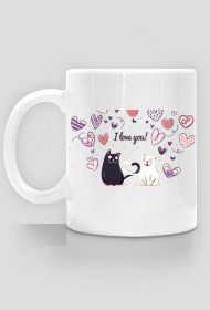 kubek - cats i love you