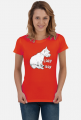 Koszulka Damska Westie Lazy Day West Highland White Terrier