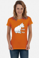 Koszulka Damska Westie Lazy Day West Highland White Terrier