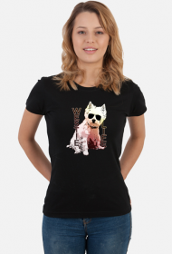 Koszulka Damska Westie Life West Highland White Terrier