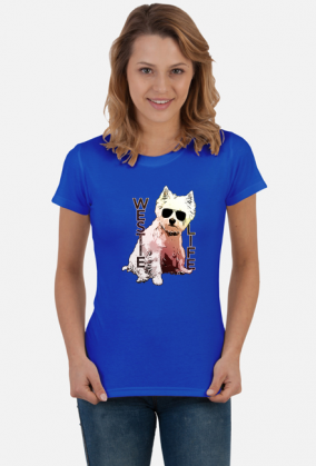 Koszulka Damska Westie Life West Highland White Terrier