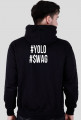 YOLO-$WAG bluza z kapturem