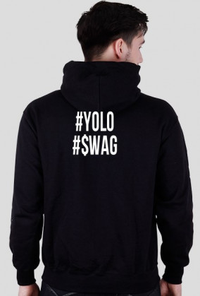 YOLO-$WAG bluza z kapturem