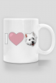 Kubek I love Westie West Highland White Terrier