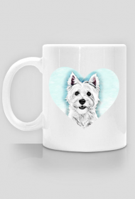 Kubek I love Westie West Highland White Terrier