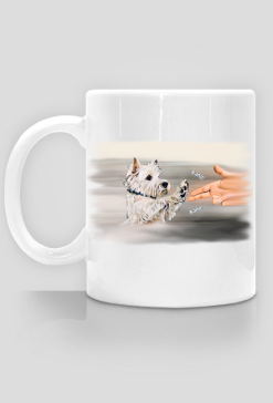 Kubek Westie Bang Bang  West Highland White Terrier