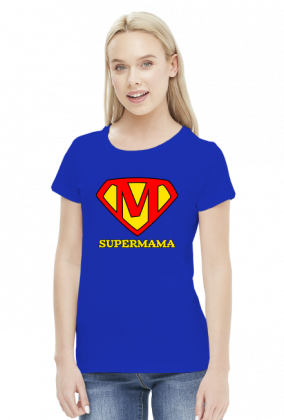 Koszulka Supermama prezent na Dzień Matki