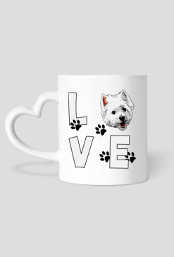 Kubek I love Westie West Highland White Terrier