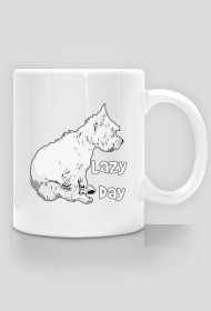 Kubek Lazy Day Westie West Highland White Terrier