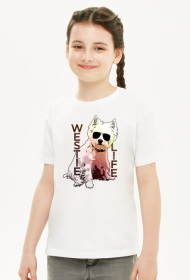 Dziecięca Koszulka Westie Life West Highland White Terrier
