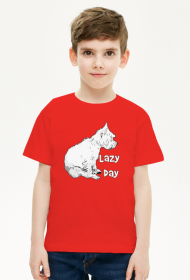 Dziecięca Koszulka Westie Lazy Day West Highland White Terrier