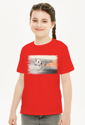 Dziecięca Koszulka Westie Bang Bang West Highland White Terrier